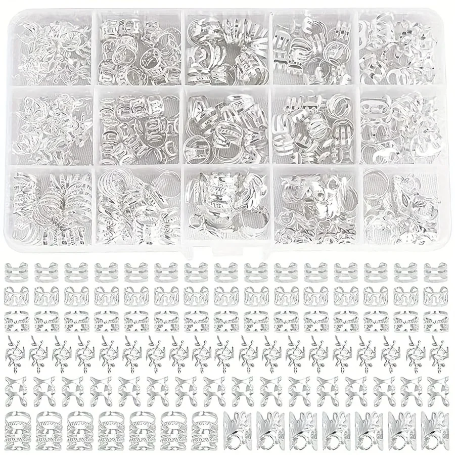 70Pcs Hair Beads Ha…