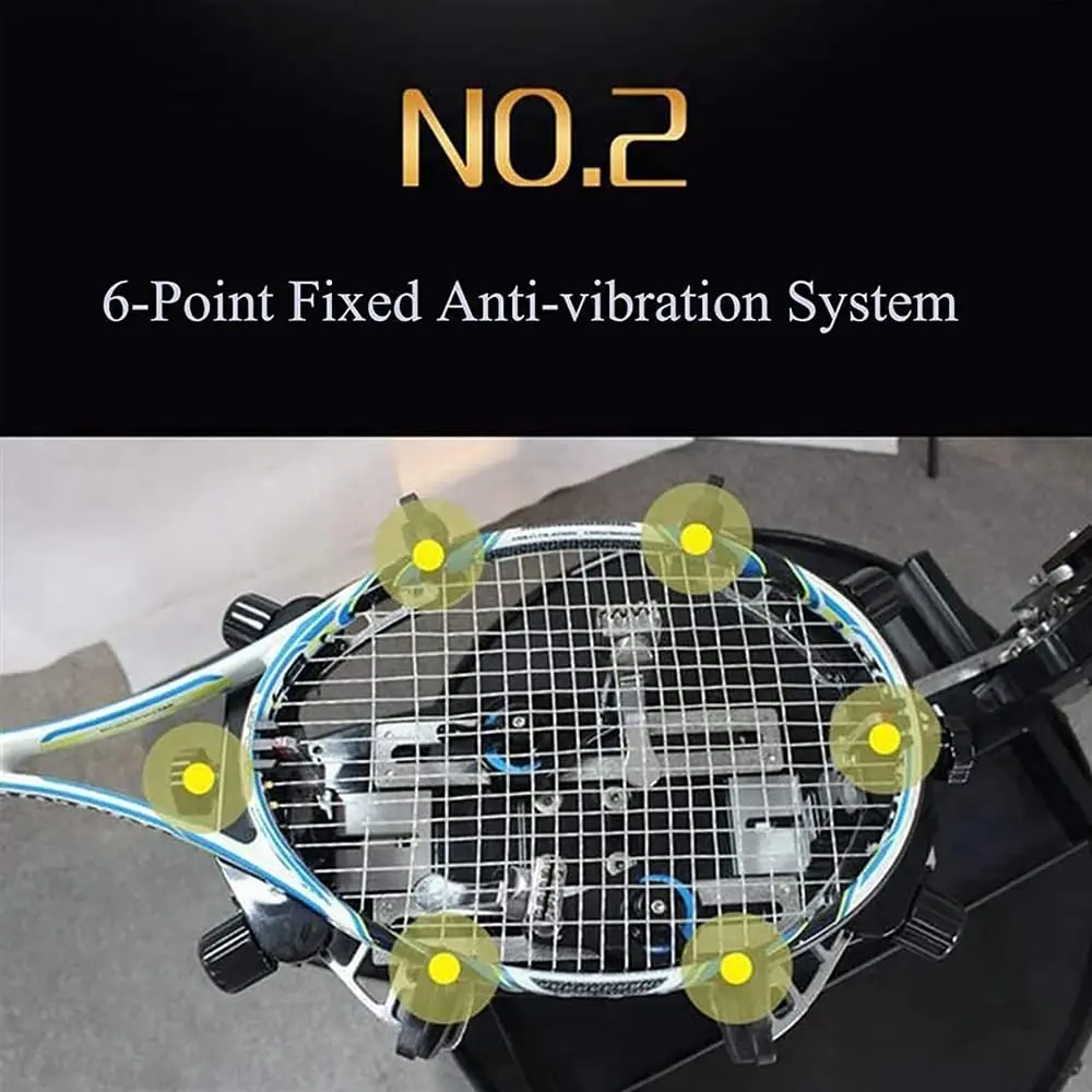 Automatic Table Tennis Racket Stringing Machine Heavy Duty Durable for Tennis and Badminton Professional Home Use Tool view 3