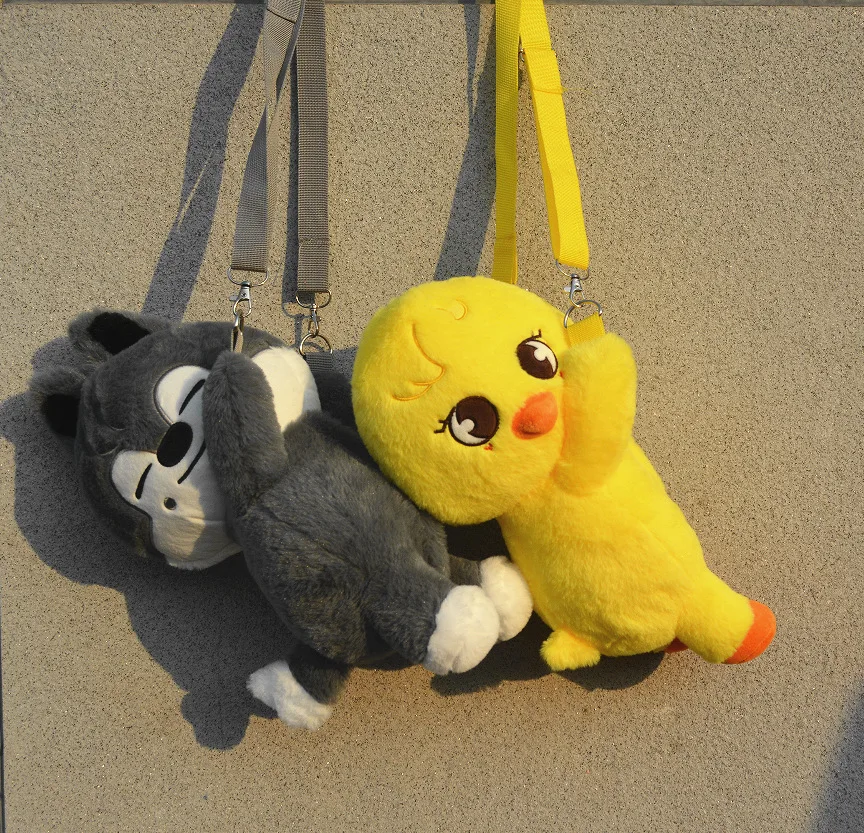 

New SKZOO Plush Toy Doll Stray Kids Felix Same Plush Cute Animal Crossbody Bag Doll Kpop Fan Collection Birthday Gift