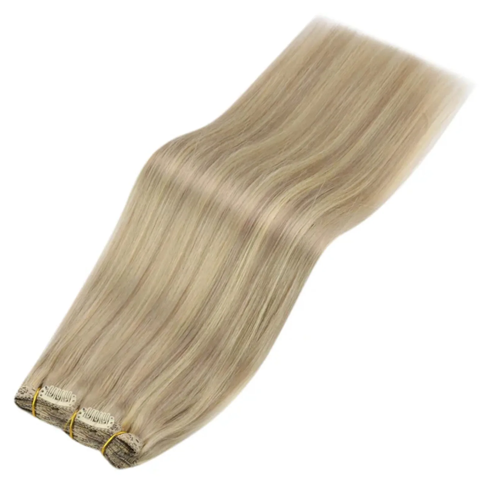 

YoungSee зажим для наращивания волос, человеческие волосы, 7 шт./компл., яркие цвета, толстые концы, невидимые натуральные волосы для женщин, 135-150 г