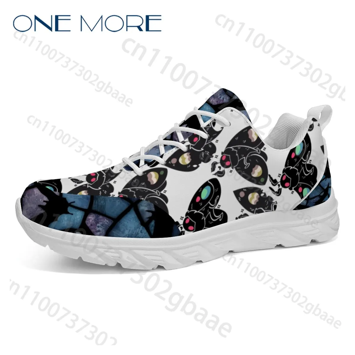 Mothman Unisex Children Casual Shoes High Quality Arch Support Comfortable Trendy Low Top Thick Sole Walking Shoes Gift for Him