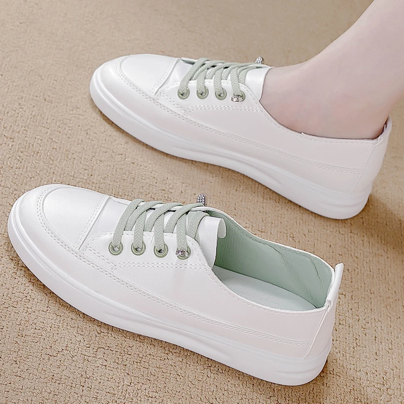 

Casual Shoes Women Sneakers Wear-resistant Breathable Women's White Shoes Women's Tennis Sports Shoes Women's 2025 New Style