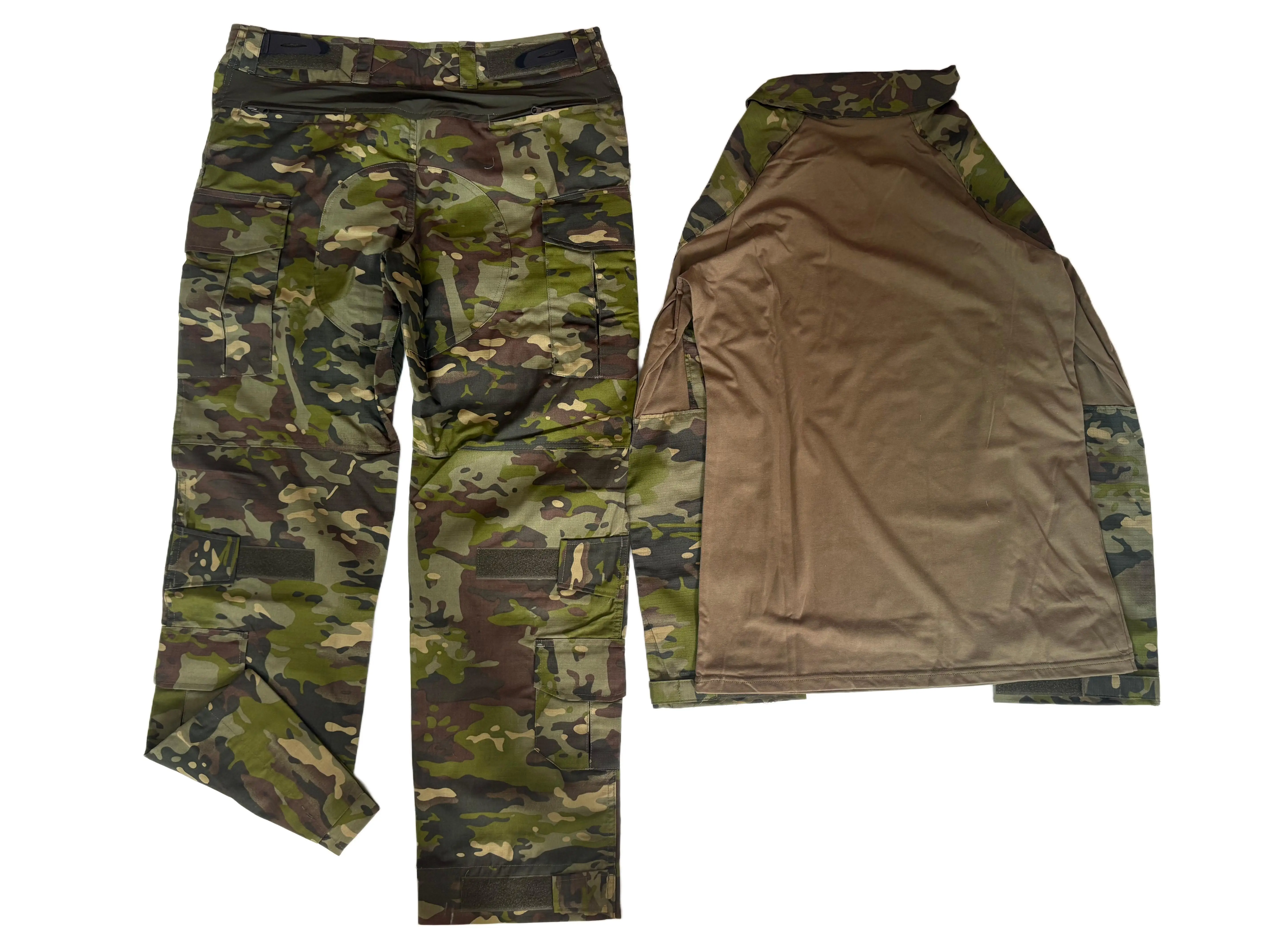 Military Enthusiast Outdoor GEN3 De Ban Training Tactical Frog Skin G3 Blue Black Combat Frog Suit Set