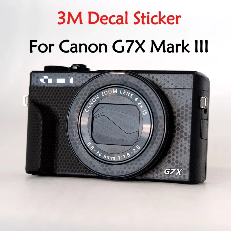 G7X Mark III G7XM3 Anti-Scratch Camera Sticker Protective Film Body Protector Skin For Canon G7X Mark III