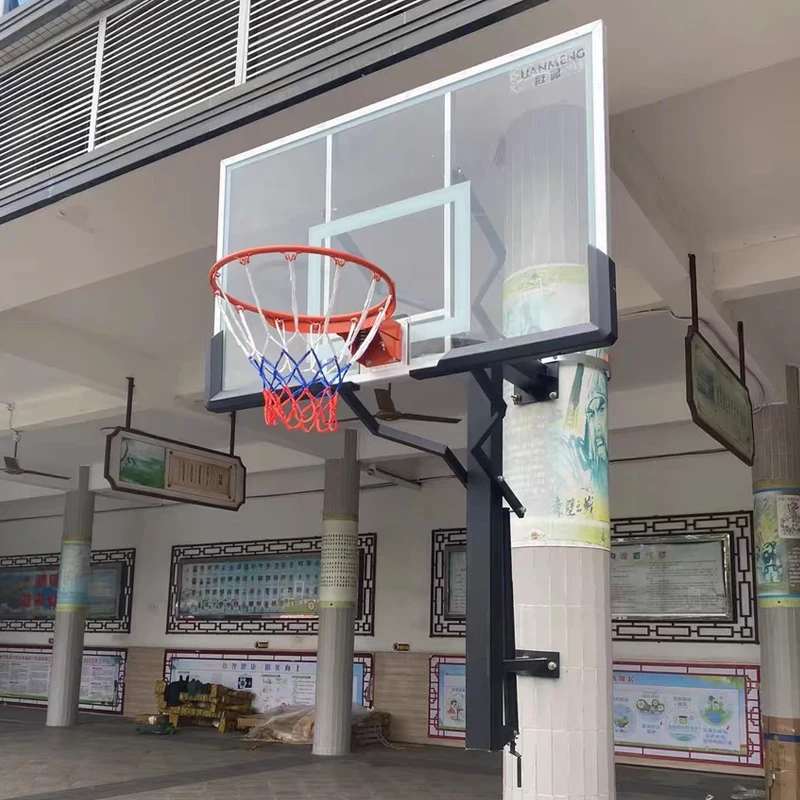 لوح كرة سلة معزز على اللوح الخلفي قابل للتعديل لرفع كرة السلة