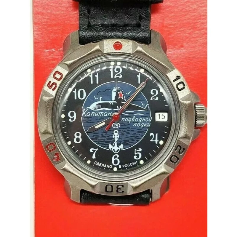 ساعة رجالية ميكانيكية عسكرية من نيتريد التيتانيوم، رياضية خارجية مقاومة للماء