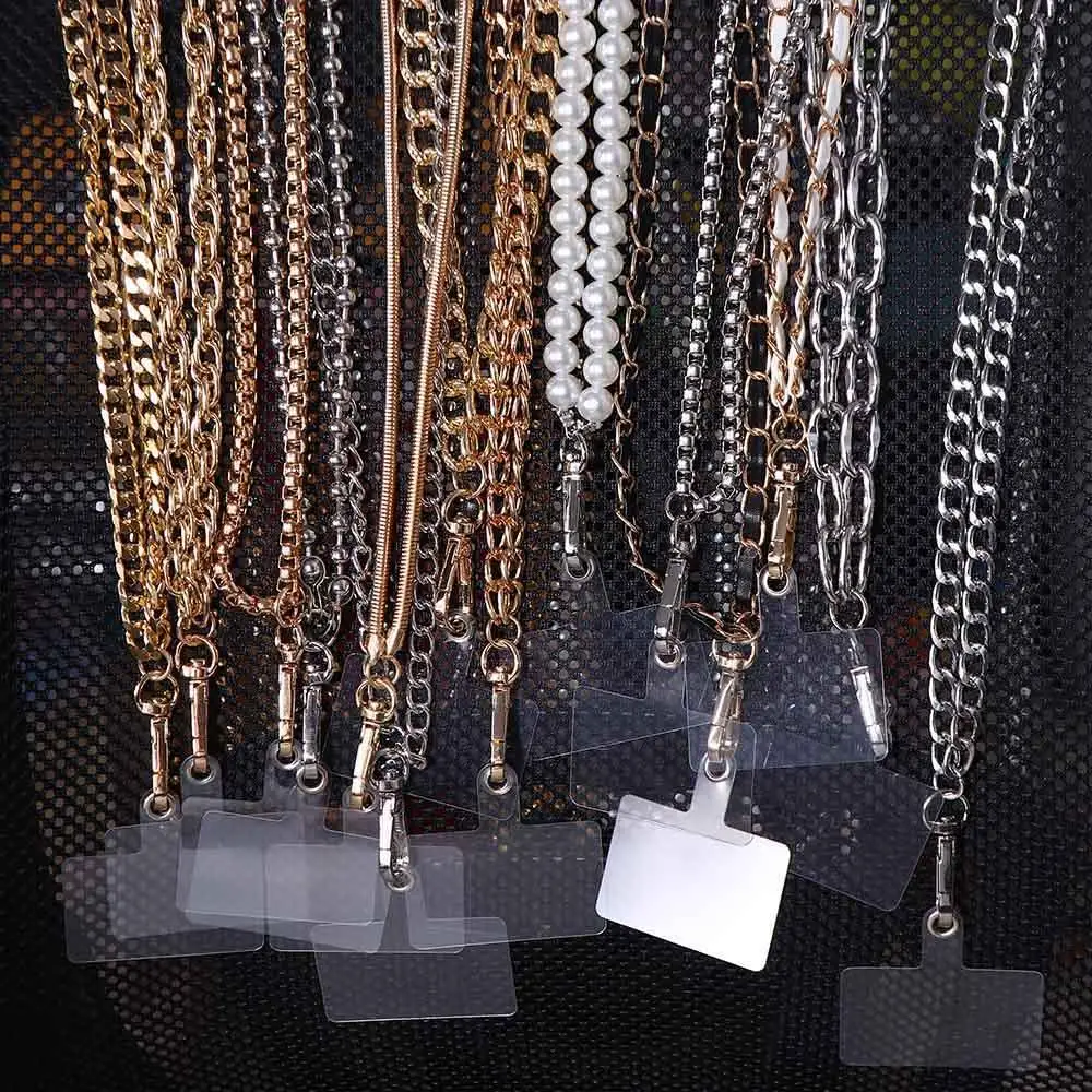 

Long Metal Phone Lanyard Bag Chain Pendant Hanger Phone Straps Crossbody Phone Chain Phone Neck Straps Phone Case Hanging