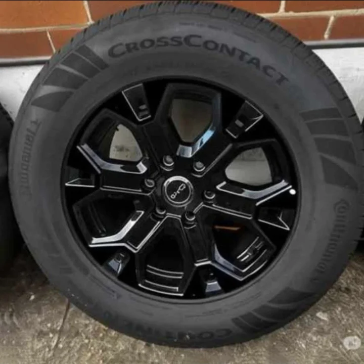 BYD Shark 6 Wheel stickers 4 sets black