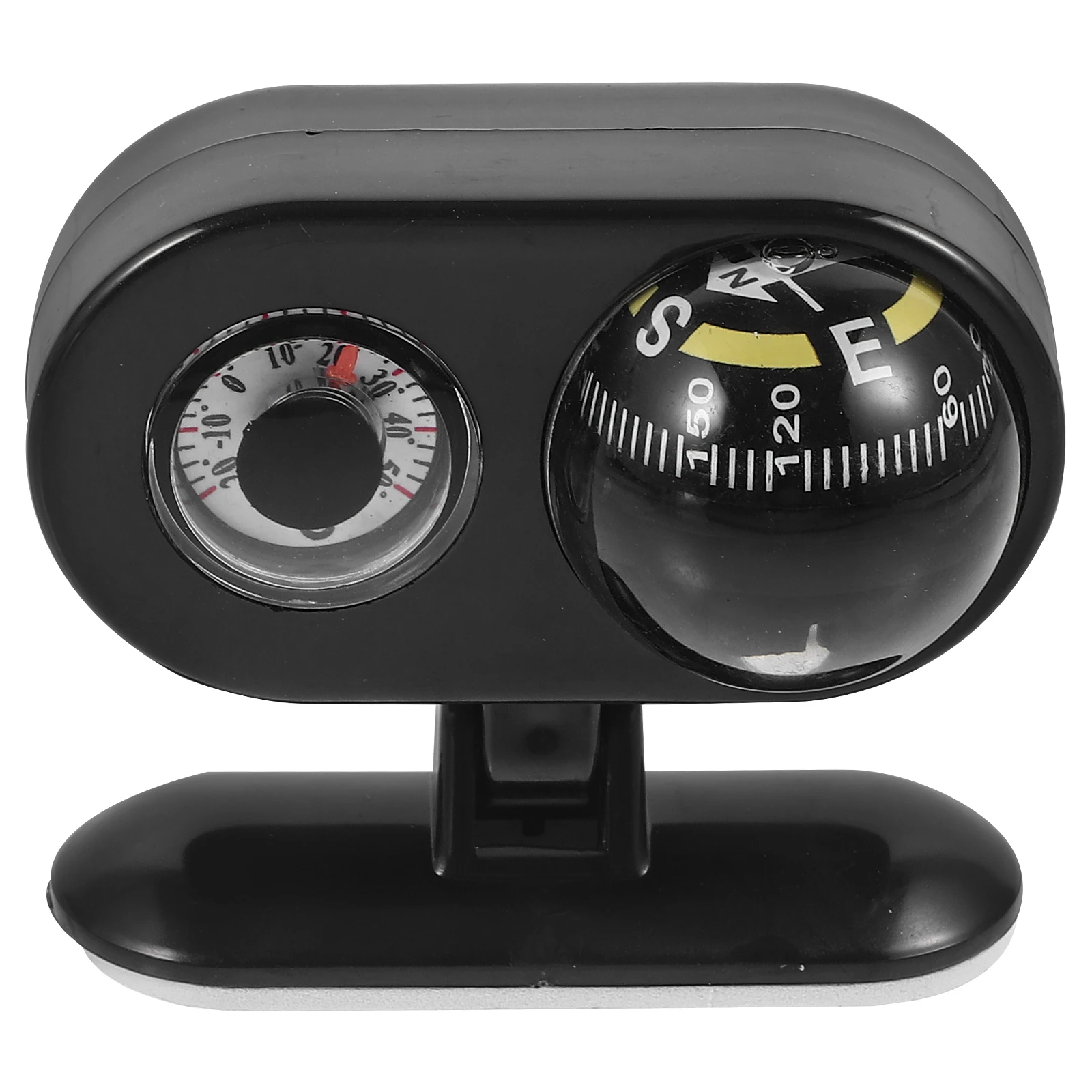 

Car Mount Compass Boat Marine Vehicle Navigation Plastic Decoration Dashboard Thermometer Ball Car Ornament