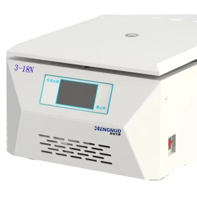 High-Speed Tabletop Laboratory Centrifuge Machine 3-18N 12x1.5/2ml Fixed Angle Rotary Head for Use in Labs