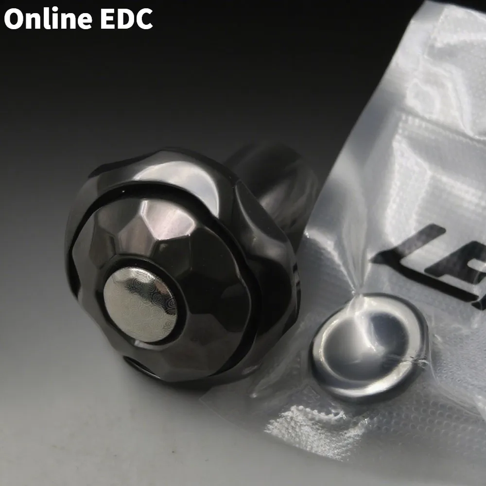 Jouets EDC d'occasion ROGUE EDC champignon Zirconium noir Fidget Spinner jouet anti-Stress accessoires de bureau