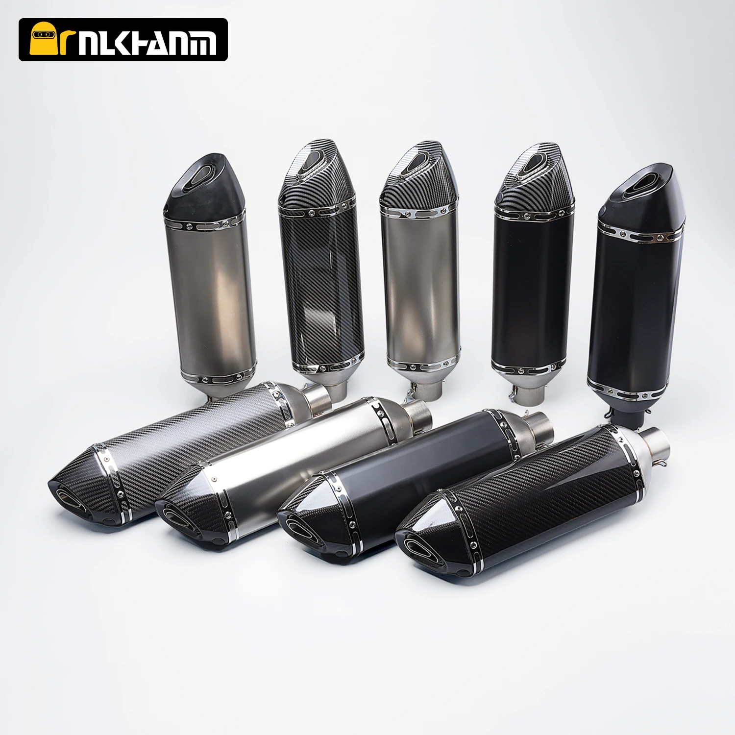 

51mm Universal motorcycle exhaust system modified AK escape muffler with DB killer for ninja650 GSX750