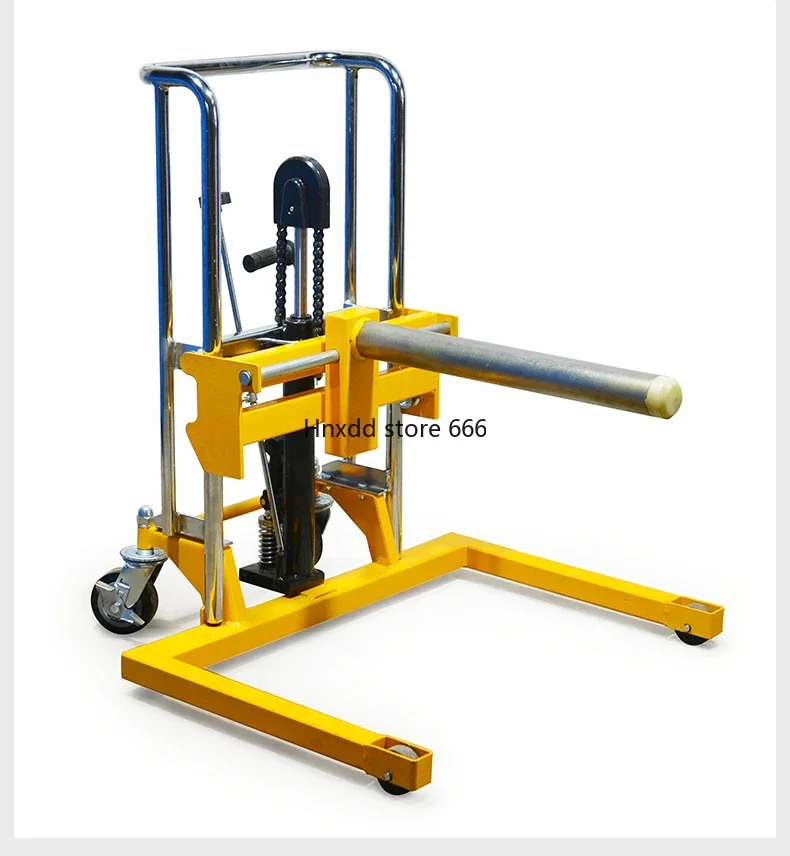 Small lift forklift Mobile lift truck Rolling film lift truck