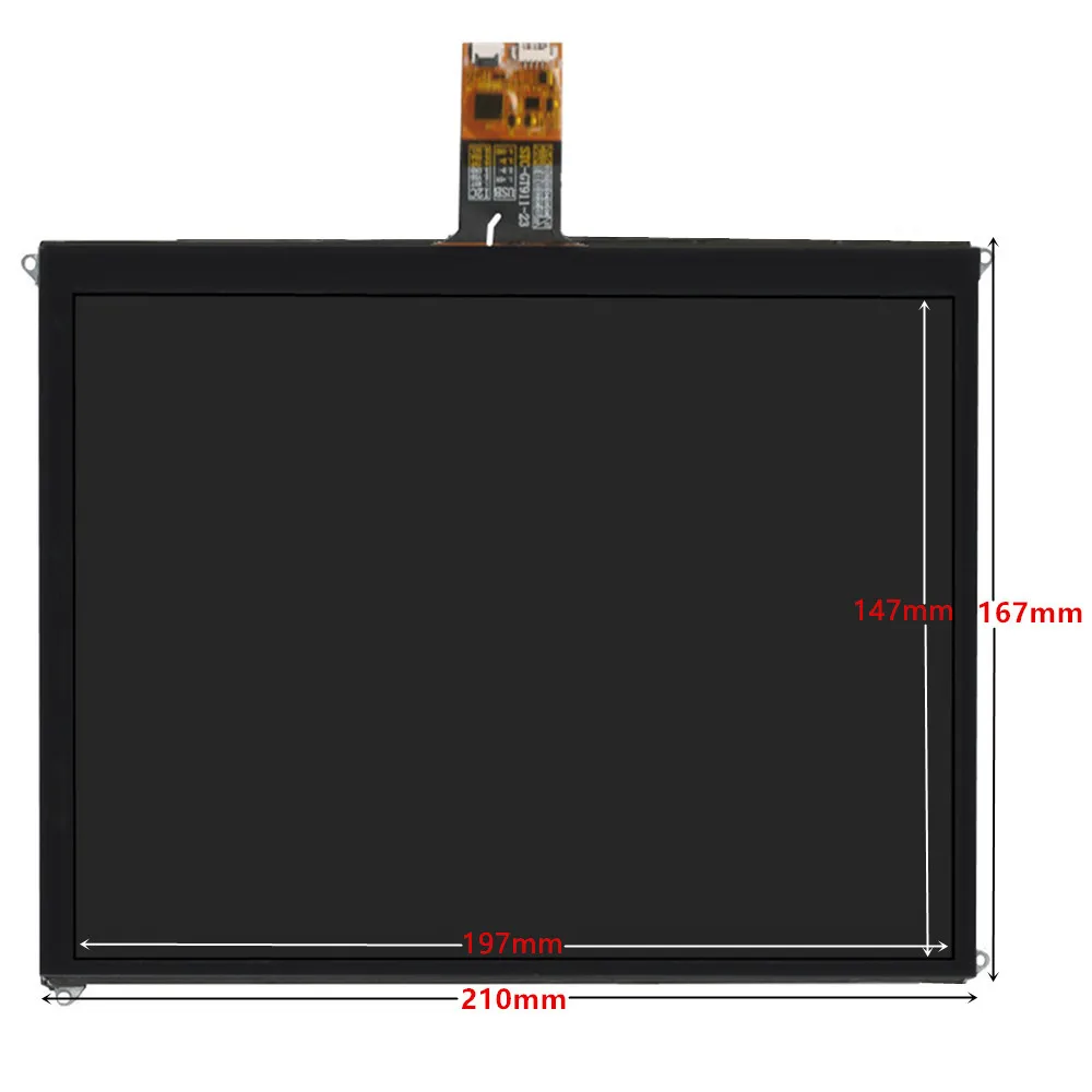 For iPad 3/4 9.7-inch 2048*1536 DIY IPS 2K LCD Display Screen HDMI-compatible Control Driver Board Digitizer Touch Monitor Kit - view 2
