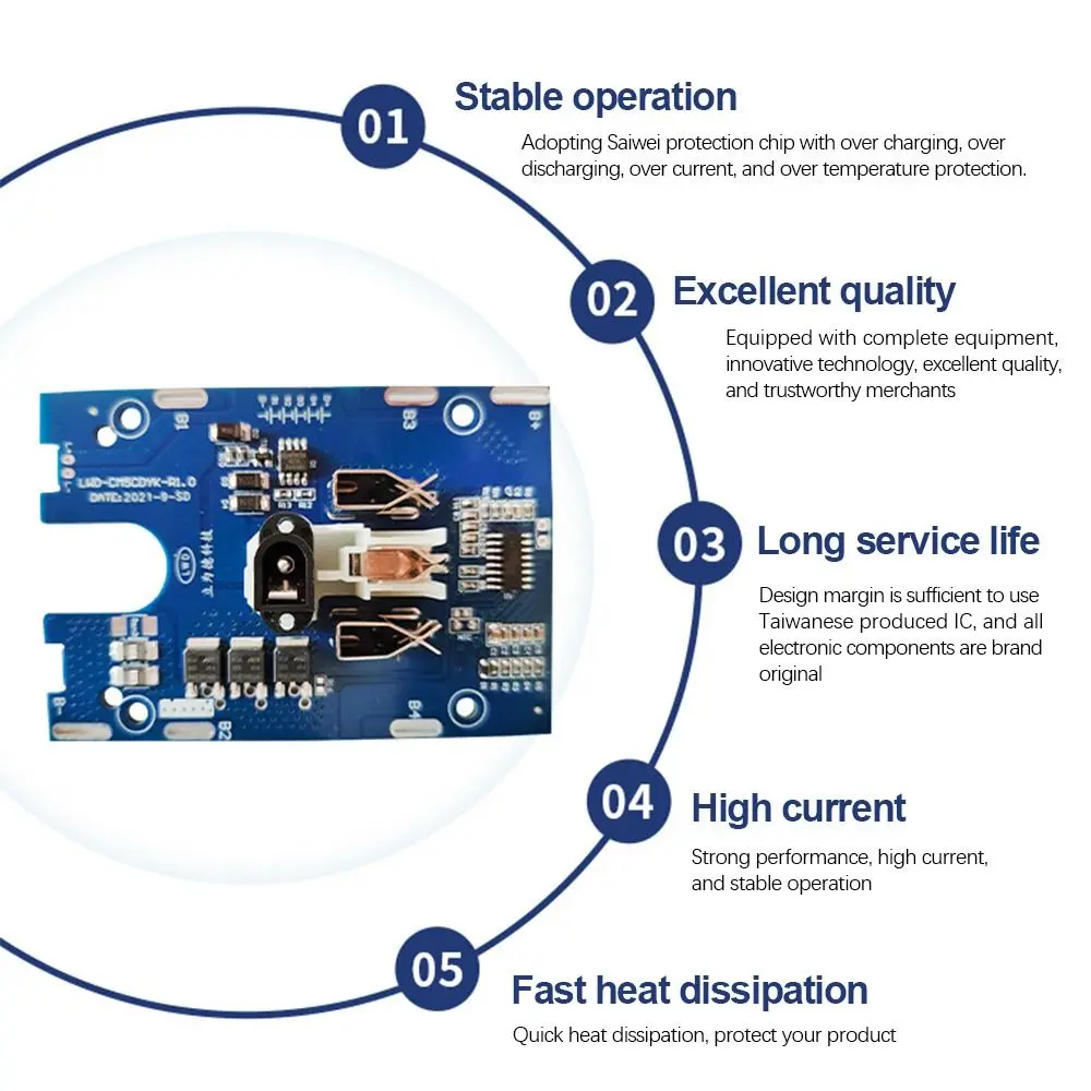 Power Tool Accessories Power Tools Board Module Battery Charging Lithium Battery Pack Battery Boards Protection Board