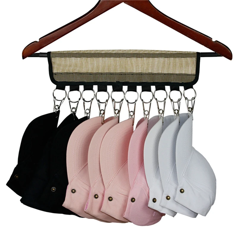 Hat Hook Storage Rack Wall Door Hanger For Women Men