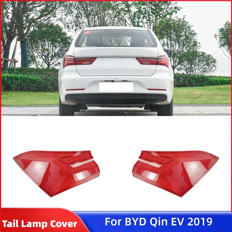 

For BYD Qin EV 2019 Car Rear Light Accessories Articles Cars Rear Taillight Shell Housing Cover