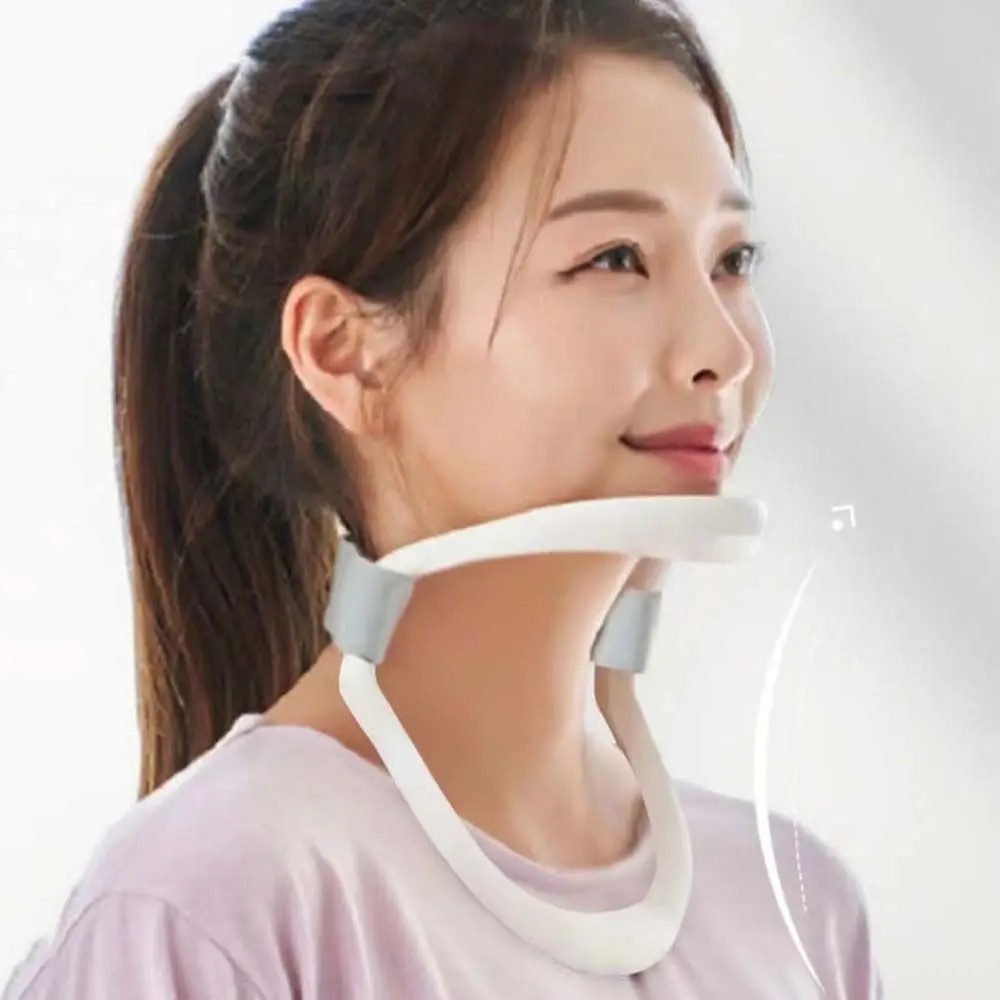 

Защита шеи при давлении позвоночника, носилки для шеи, массажное устройство для шеи, шейный воротник, корректор осанки шеи, шейный бандаж