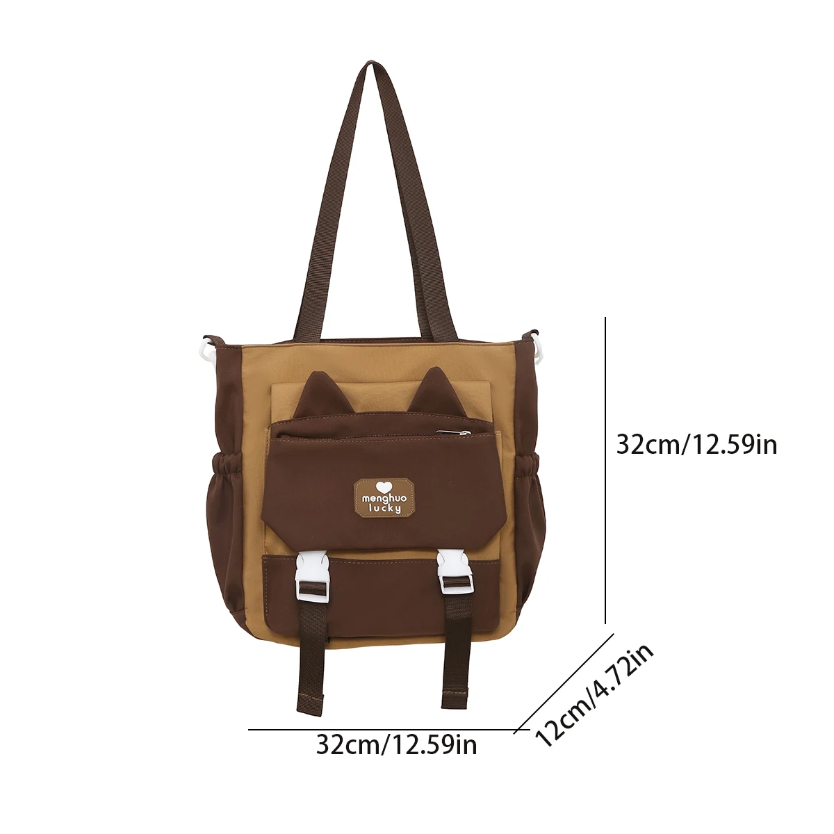 School Student Book Transparent With Hairballs Cute Women New Shoulder Bag Girls Crossbody Bag