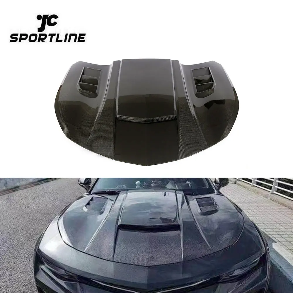 

Carbon Fiber Car Engine Hoods for Chevrolet Camaro 2016-2018 with Vents