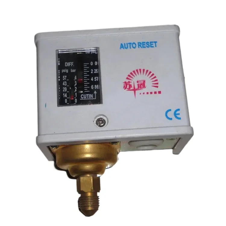 Adjustable pressure switch control relay for fully automatic steam generator of electric heating boiler