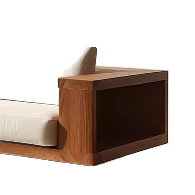 

Wabi-sabi Japanese-style sofa Solid wood Log Medieval Creative Double Homestay Villa Hotel Multi-person