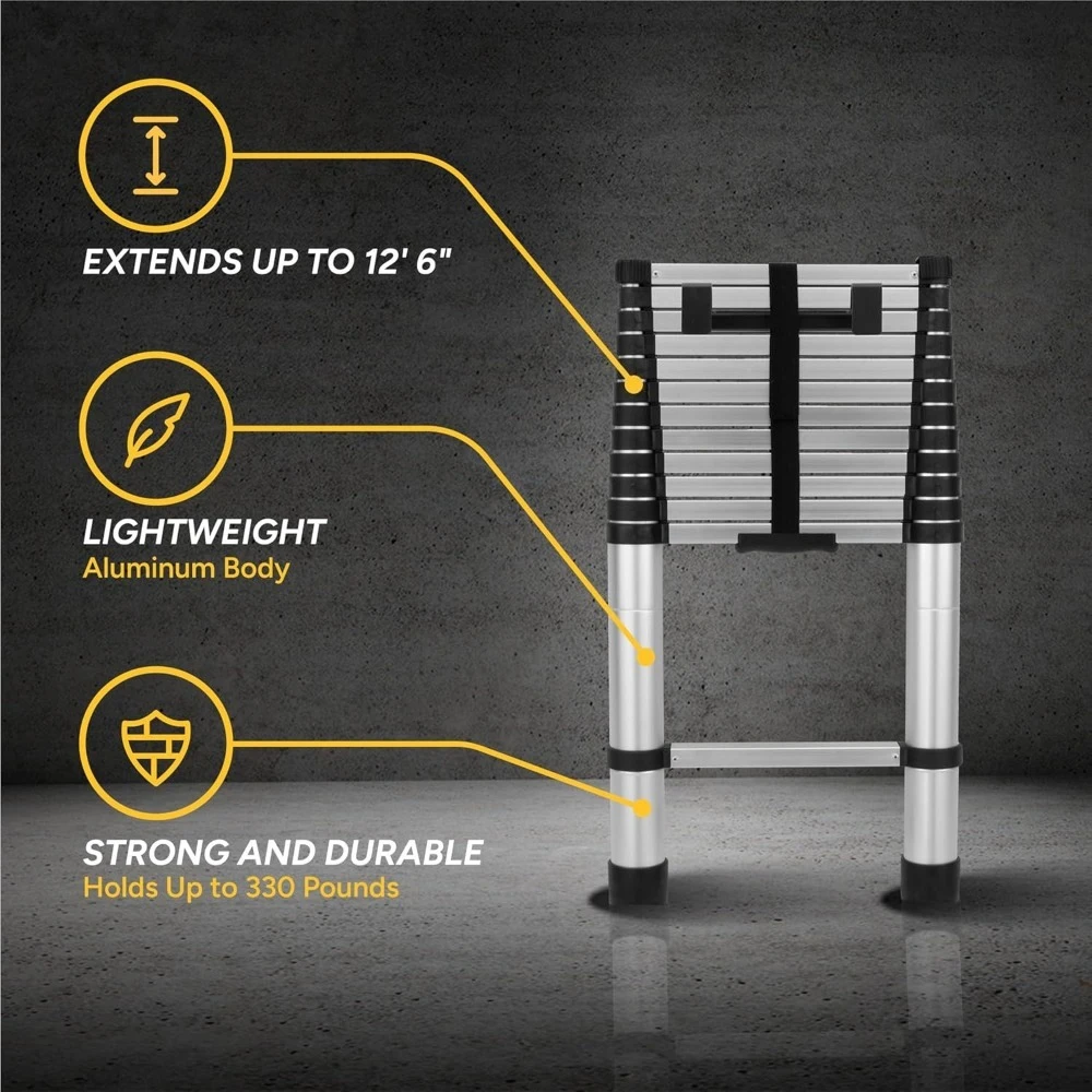 Teleskopleiter 12,5 Fuß kompatibel