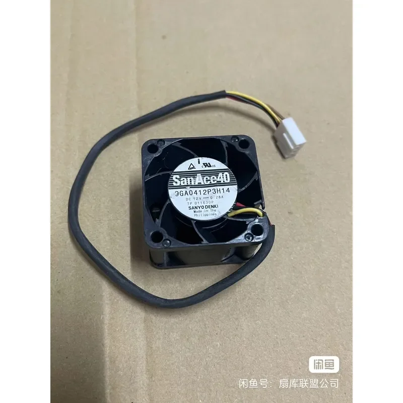 for Sanyo SanAce40 Cooling Fan Model 9GA0412P3H14 High Performance DC Blower for Electronics Industrial Equipment Heat