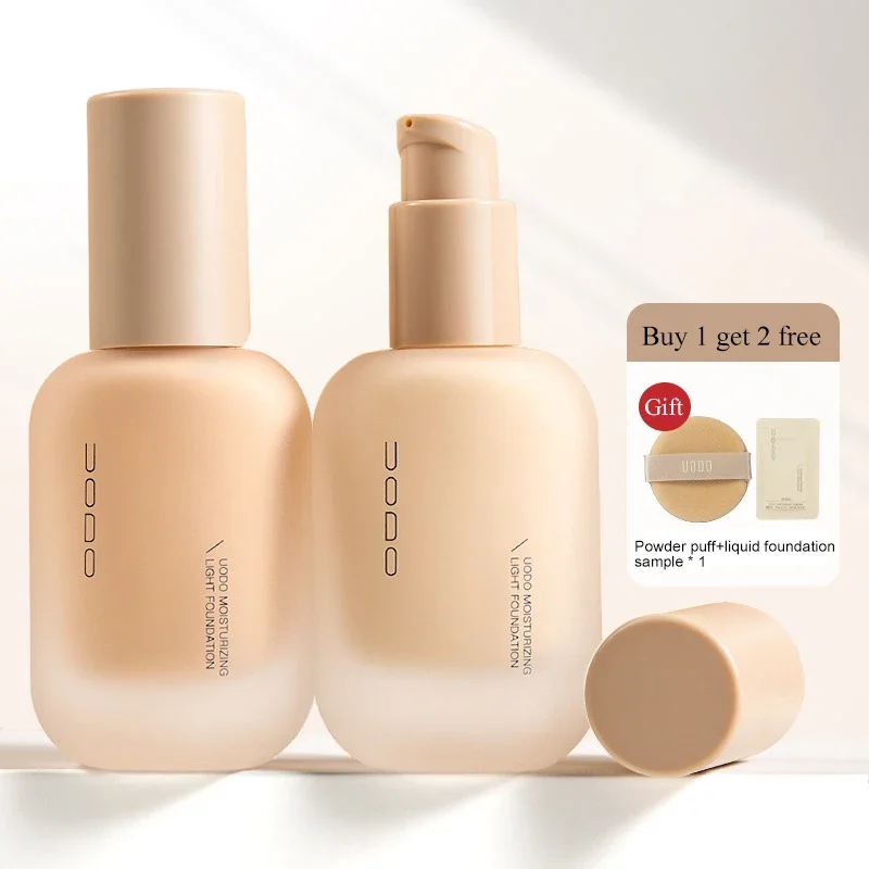 UODO Liquid Foundation Concealer Lasting Makeup Modification Hidden Pore Whitening Concealer Moisturizing Skin 30ml  BB Cream