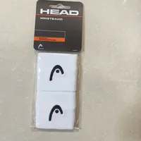 Muñequeras Deportivas HEAD de 2.5 Pulgadas, Cómodas para Tenis, Absorbentes de Sudor, Antideslizantes