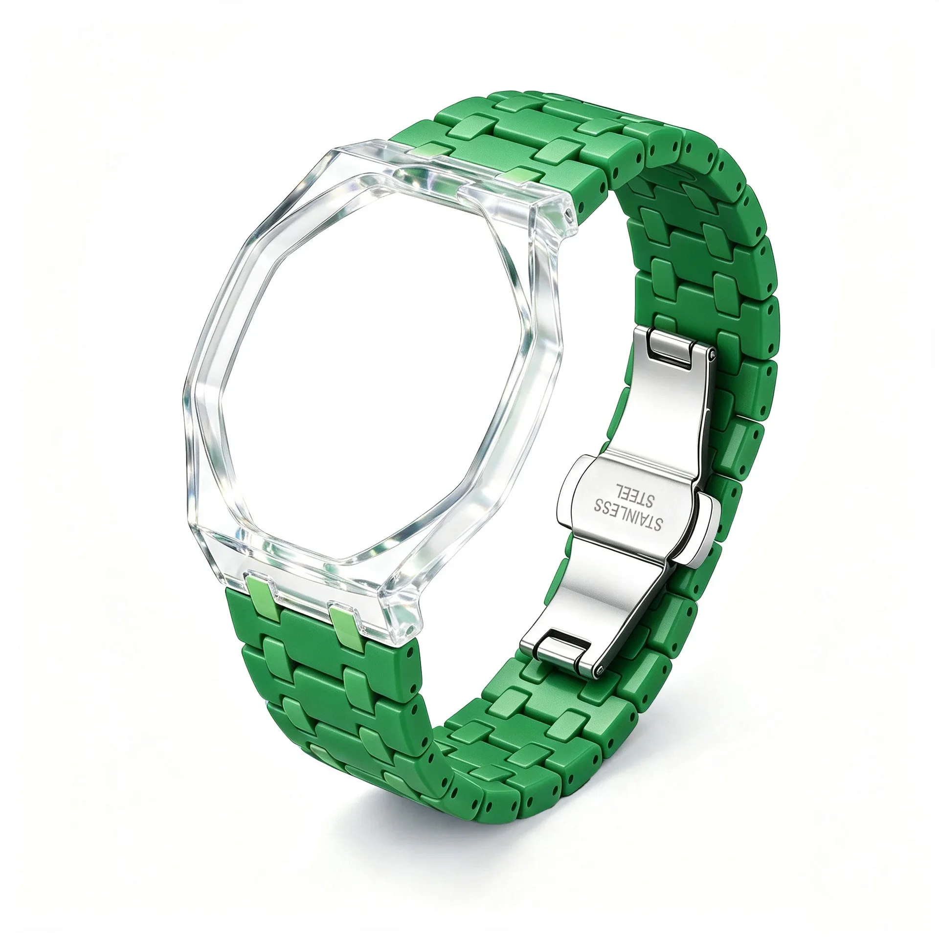 The new High quality bio-ceramic strap is suitable for AP Abby Royal Oak Swatch joint dopamine style fashion wristband