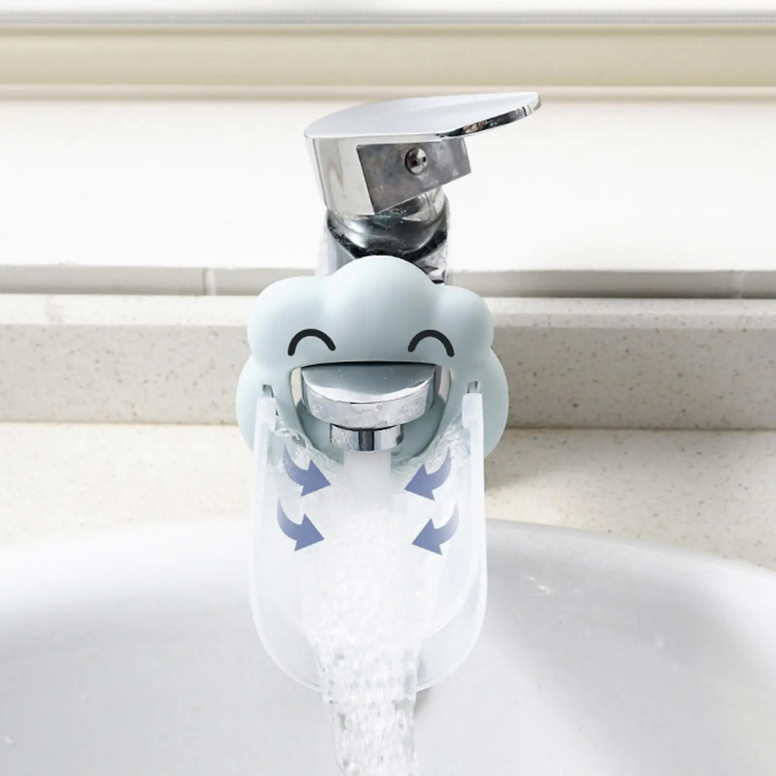 

Удлинитель для смесителя, детский удлинитель для ручной стирки, брызгозащищенный кухонный кран, удлинитель для раковины для малышей, детей