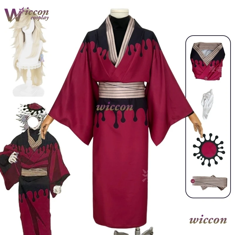 yok-anime-douma-cosplay-costume-nouvelle-peau-perruque-ventilateur-douma-cosplay-kimono-tenue-halloween-costumes-pour-hommes-femmes