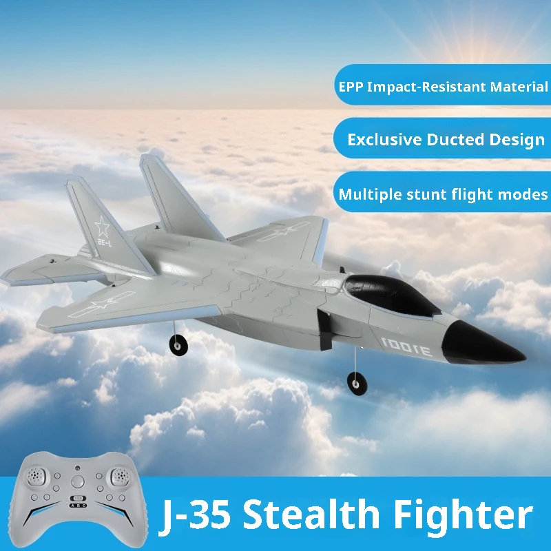 Fx9631 Rc Plane Ducted Fan Fighter Jet Brushless Epp Foam Fixed Wing Aircraft Remote Control Stealth Jet Model Toy For Kids