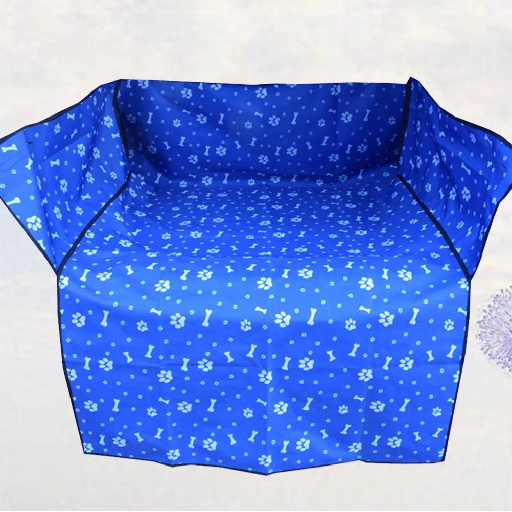 1Pcs Premium Waterproof Pet Back Seat Cover for Cars Suvs Foldable Scratchproof Bite Resistant Machine Washable Dog Cat Trunk