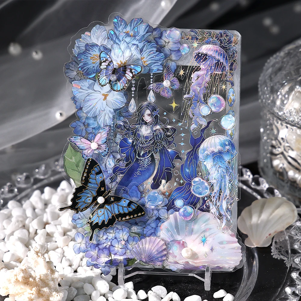 8Packs/Lot Grenzeloze Rijk Serie Retro Creatieve Decoratie Diy Huisdier Sticker