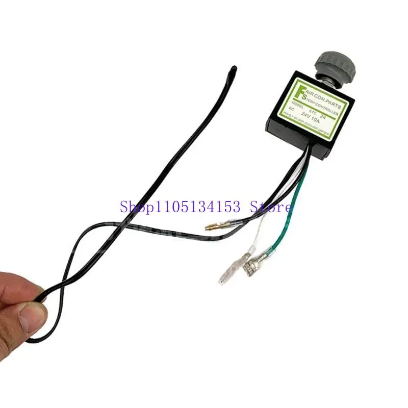 

Kl23 Регулируемый электронный контроль температуры DC12V/24V 10A термостат поворотный переключатель температуры с датчиком для