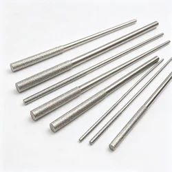 Best Diamond Reaming File with Round Bar Grinding Tool 1-8.2mm Jade Alloy Die File Wholesale