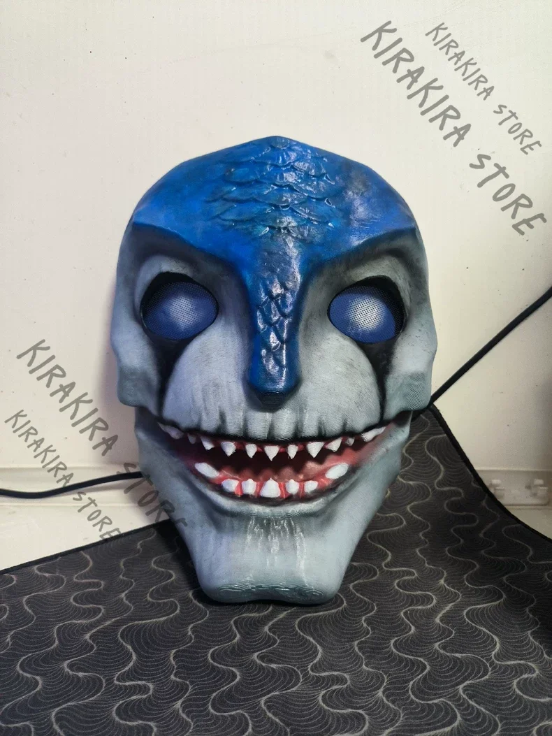 

Маска Identity V Лучино Дирузе: Злая рептилия, реквизит для косплея, специальные маски, модель для Хэллоуина, головной убор, подарки