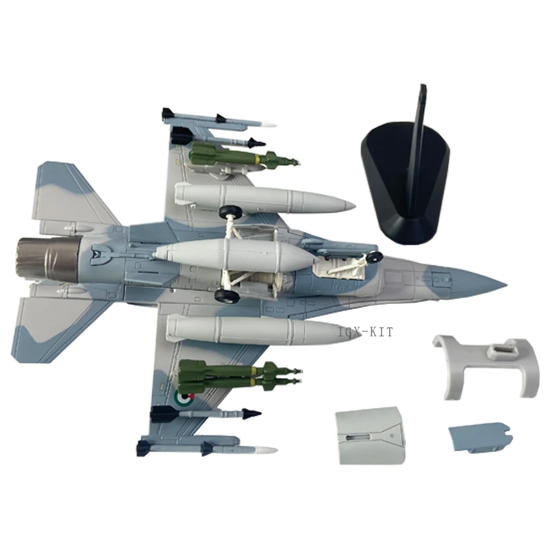 1:72 Ugland tains F-16F Désert Falcon CamSolomon Revêtement F16 Fighter Alliage Fini Moulé Sous Pression Modèle D'avion Militaire Jouet Collection Cadeau