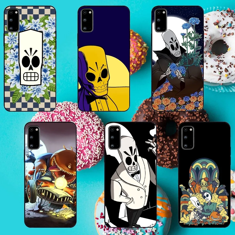 G-Grim F-Fandango Game Phone Case For Samsung Galaxy S22 S24 S23 S30 Note 20 10 Plus LITE FE ULTRA Shell