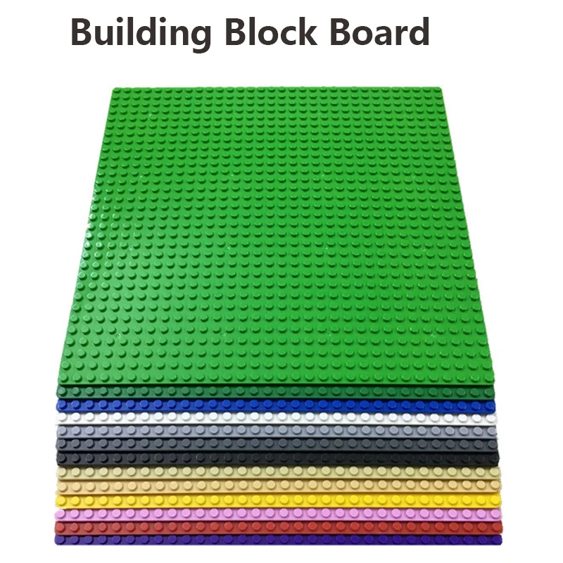 1PC Gebäude Block Bord 32*32 Dot Einseitig Ziegel Zubehör DIY Spleißen Groß Spielzeug Haus Rasen basis Platten Kunststoff Kompatibel