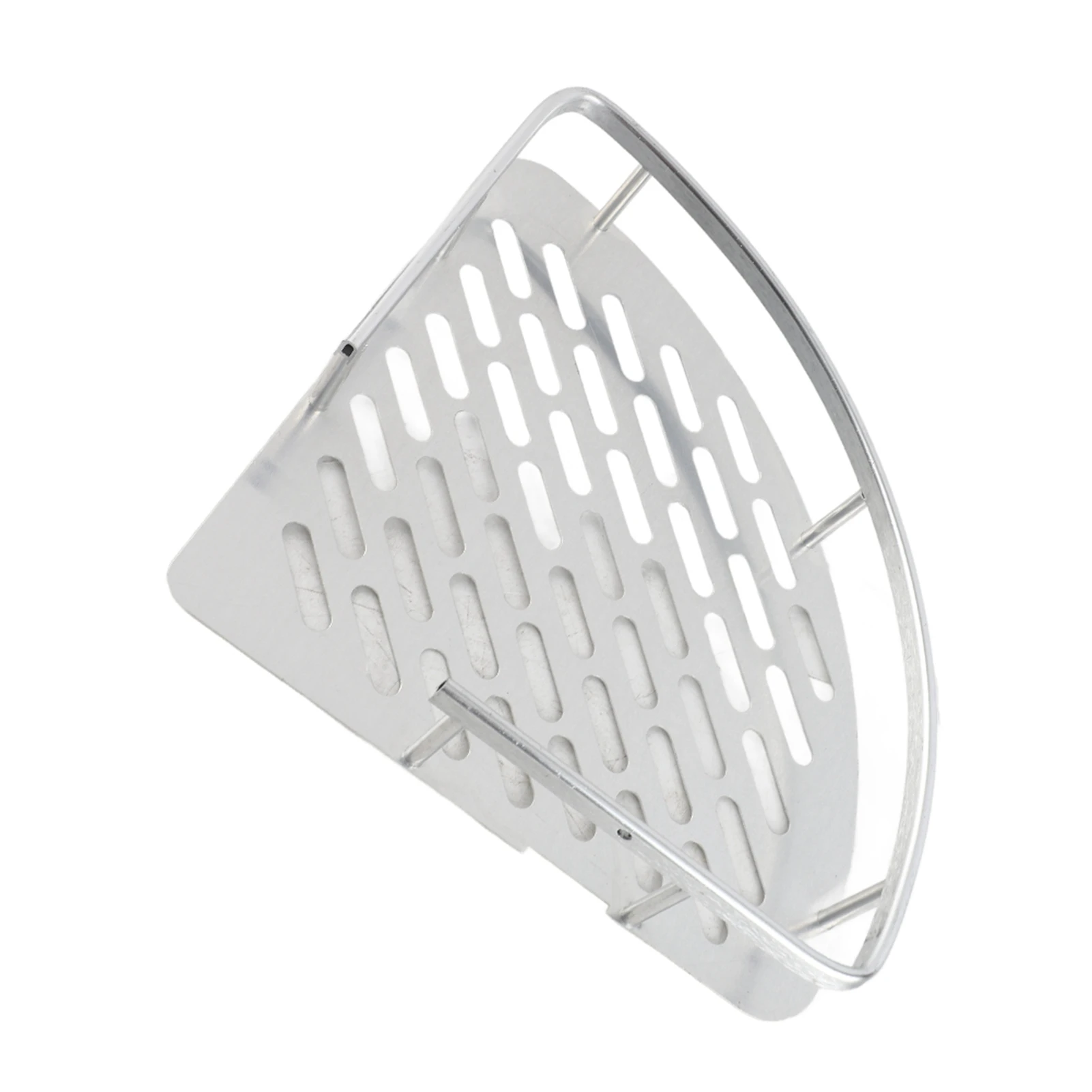 

Triangular Shower Shelf Bathroom Wall Corner Rack with Reinforced Design Storage Organizer Holder for Shampoo Bath Supplies