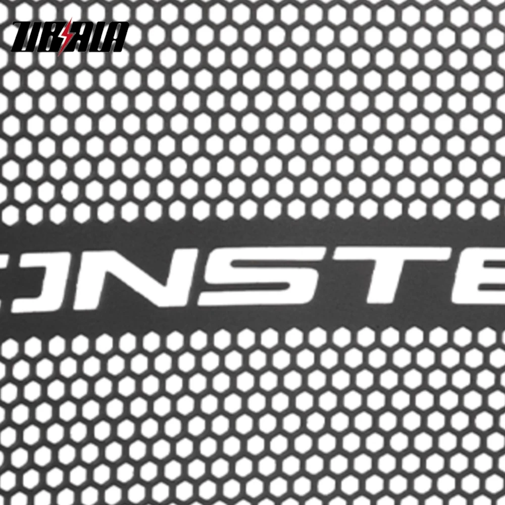 

For Ducati Monster 821/Dark/Stripe/Stealth Monster 1200/S/R MONSTER 821/1200 2013-2021 Radiator Grille Cover Guard Protection