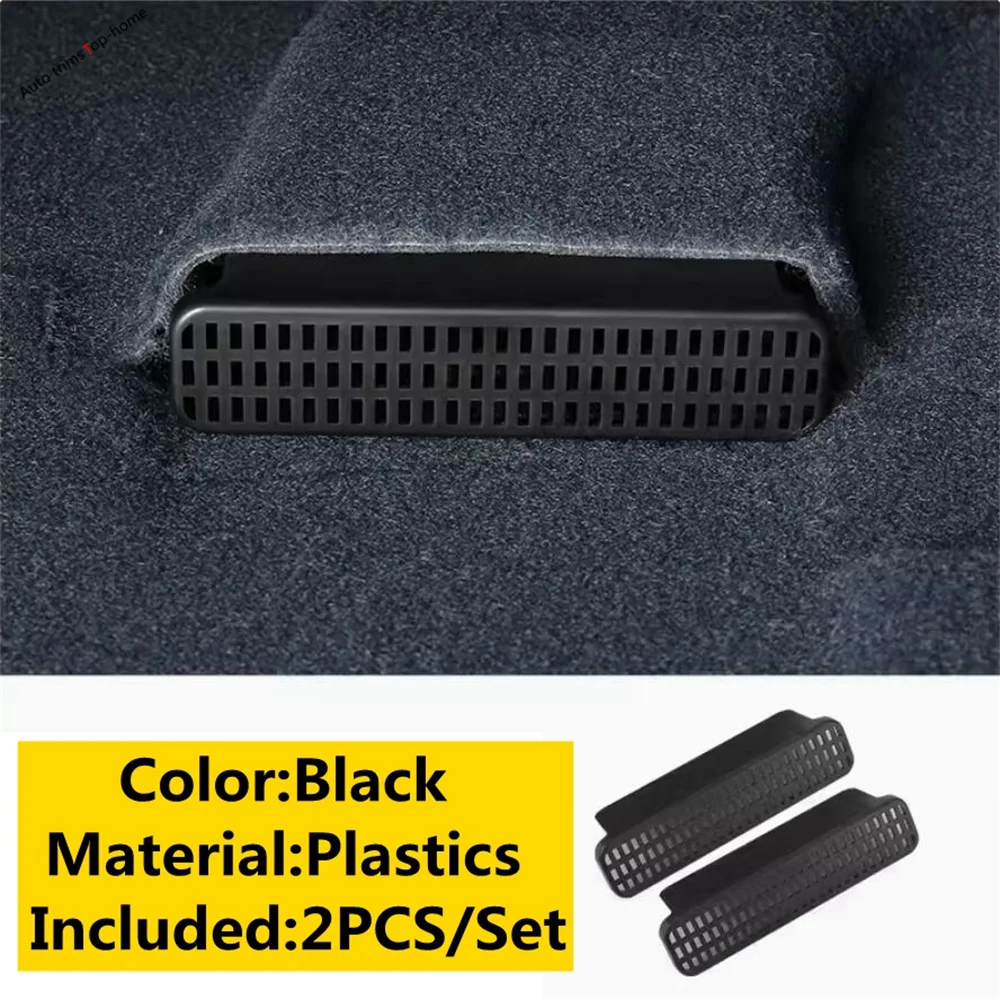 Seat Floor Air Outlet Decoral Protector Cover Seat Bottom Anti-Blocking Trim Fit For Geely Zeekr 001 2021 - 2023 Car Accessories