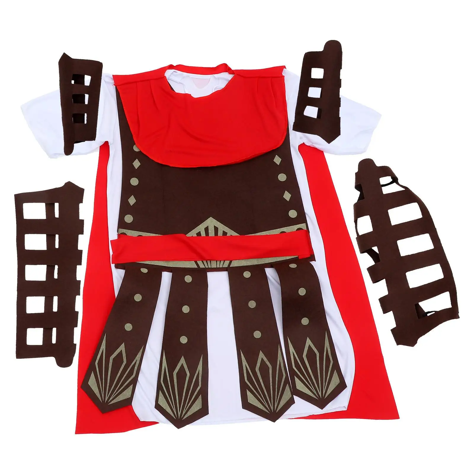 

Ancient Costume Set Men Halloween Ancient Roman Gladiator Clothes Set Clothes Roman Soldier Costumes Cosplay Party Apparel