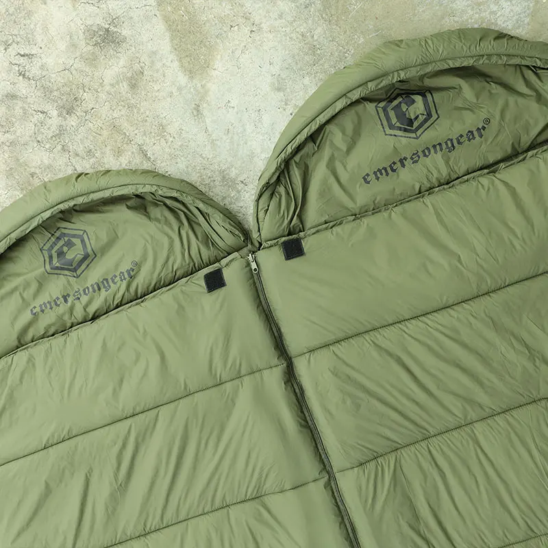 Emersongear Blue Label Envelope Polar Sleeping Bag L/R Bunting Hunting Outdoor Sports Training Hiking Nylon OD