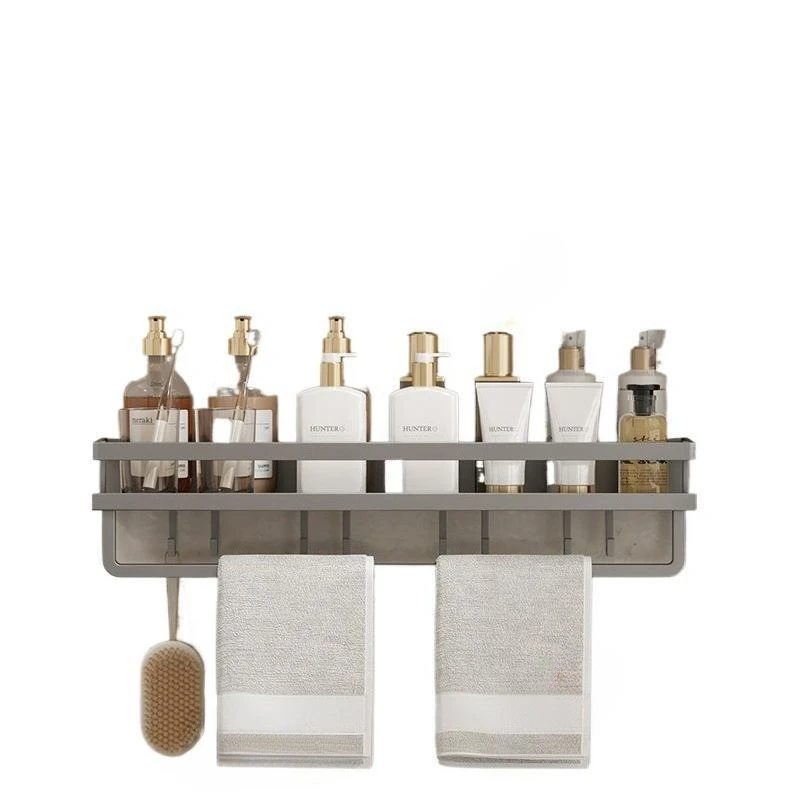 

Toilet rack No punching toilet washbasin wall wall hanging bathroom shower gel storage shelf