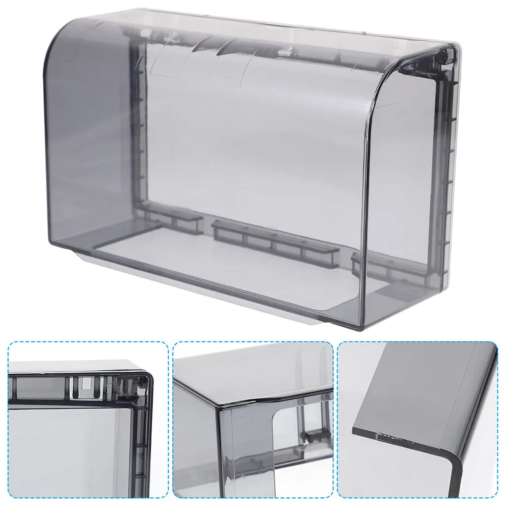 

Комплект из 2 утолщенных водонепроницаемых защитных коробок для розеток с двойным креплением, самоклеящиеся, для ванной комнаты и использования внутри помещений, безопасные для розеток