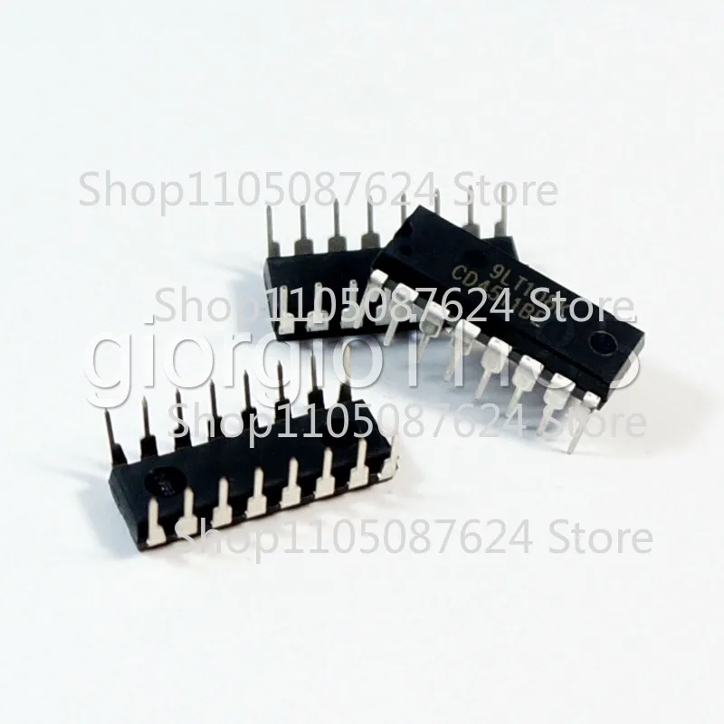 VV  20pcs CD4511 CD4511BE 4511 CMOS BCD to 7 Segment Latch Decoder IC